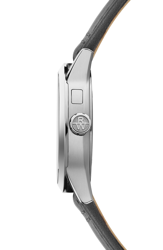 Raymond Weil simple Freelancer Automatic Complete Calendar Anthracite Grey Dial Leather Strap Watch, 40 mm 2766-STC-60001