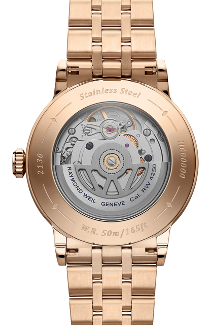 Raymond Weil simple Millesime Automatic Small Seconds Diamonds Watch, 35mm 2130-P5S-64001