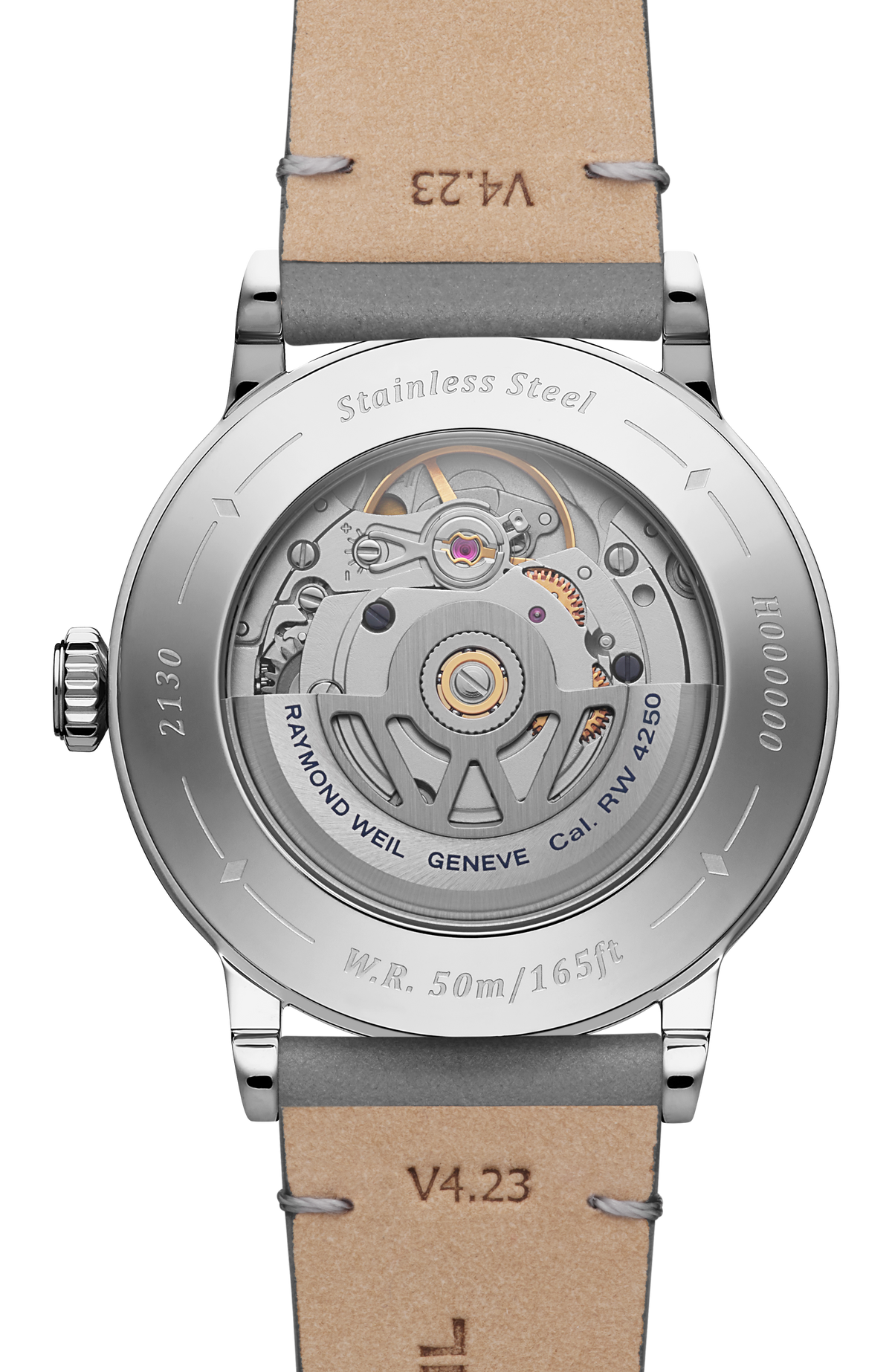 Raymond Weil simple Millesime Automatic Small Seconds Silver Dial Watch, 35mm 2130-STC-65001