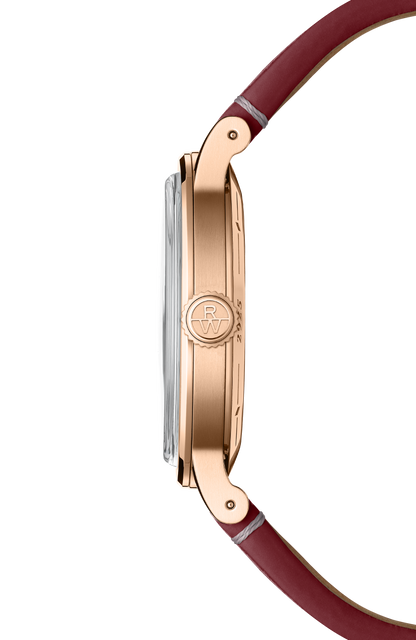 Raymond Weil simple Millesime Automatic Central Seconds Red Grape Dial Watch, 39 mm 2925-PC5-45001