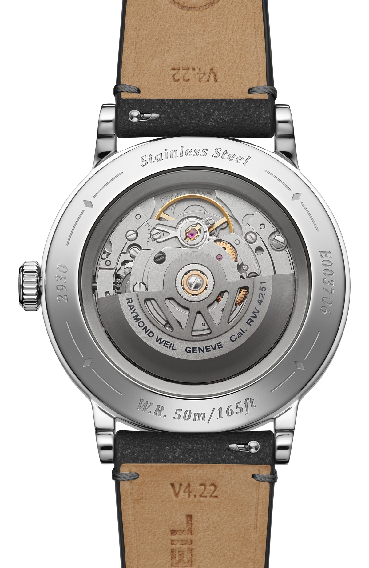 Raymond Weil simple Millesime Men's Automatic Small Seconds Tuxedo Black and White Dial Watch, 39 mm 2930-STC-05642
