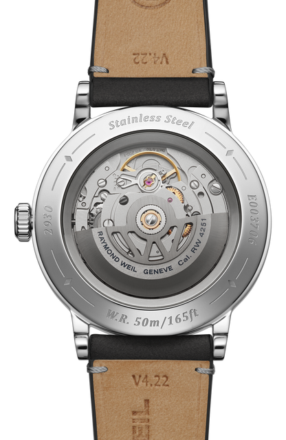 Raymond Weil simple Millesime Men's Automatic Small Seconds Champagne Dial Watch, 39 mm 2930-STC-11001