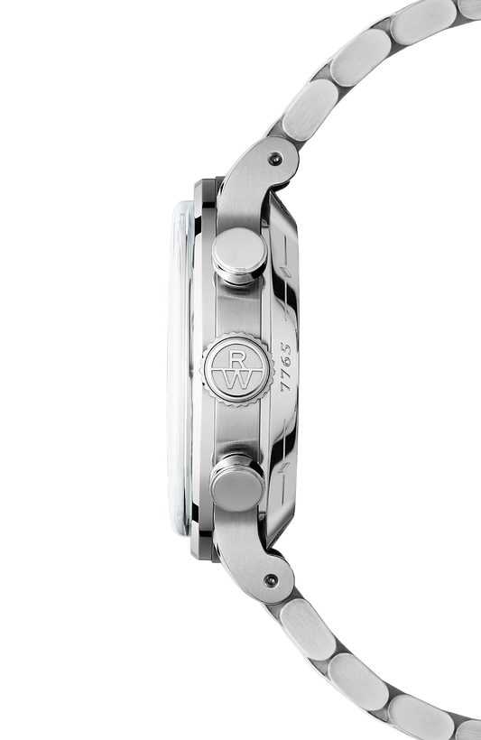 Raymond Weil simple Millesime Automatic Tri-Compax Chronograph Anthracite Sector Dial Watch, 39 mm 7765-ST-60651
