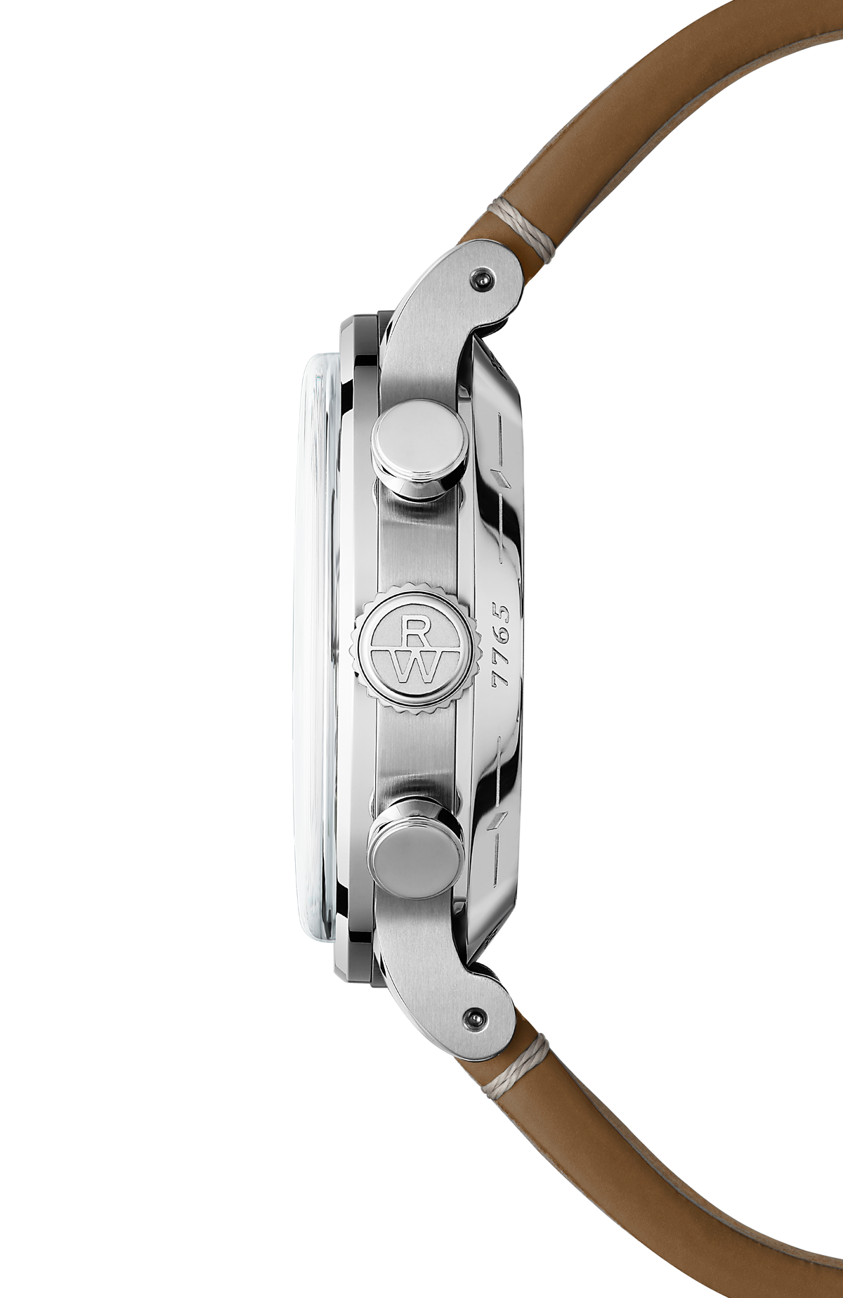 Raymond Weil simple Millesime Automatic Tri-Compax Chronograph Leather Strap Watch, 39 mm 7765-STC-60651