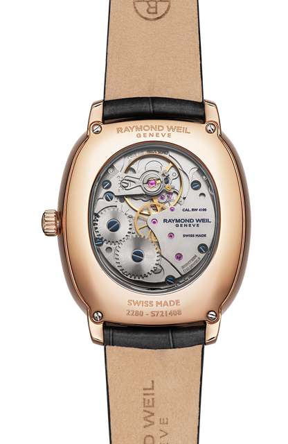 Raymond Weil simple Toccata Heritage Red Grape Dial Mechanical Watch, 33 x 38 mm 2280-PC5-45001