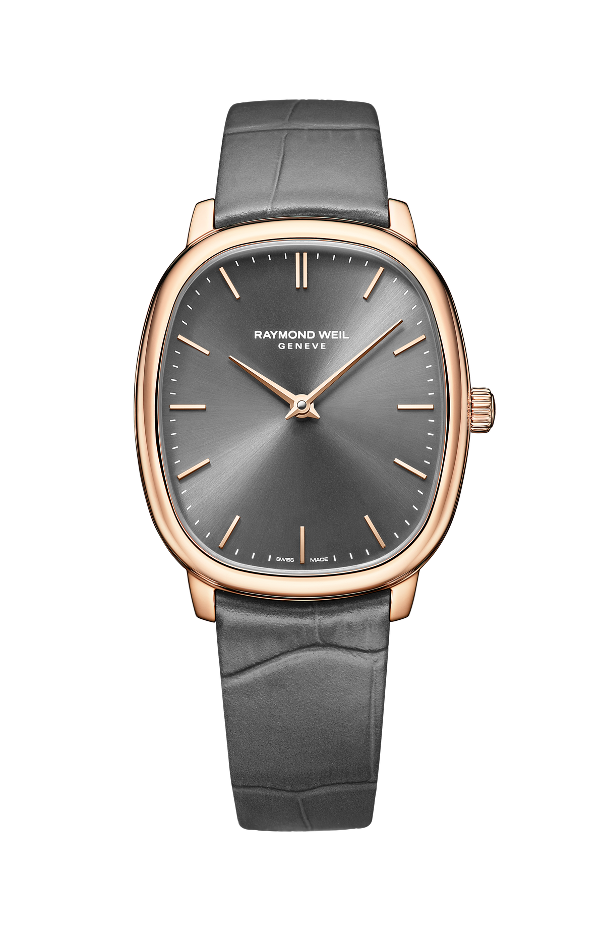Raymond Weil simple Toccata Heritage Anthracite Dial Mechanical Watch, 33 x 38 mm 2280-PC5-60001