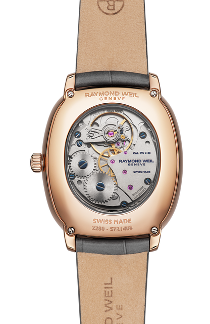 Raymond Weil simple Toccata Heritage Copper dial Mechanical Watch, 33 x 38 mm 2280-PC5-80001