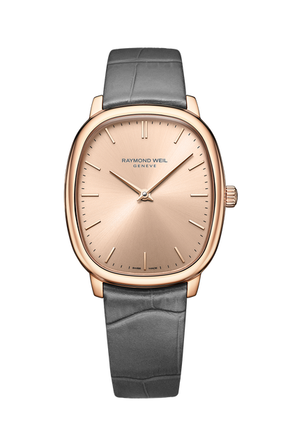 Raymond Weil simple Toccata Heritage Copper dial Mechanical Watch, 33 x 38 mm 2280-PC5-80001
