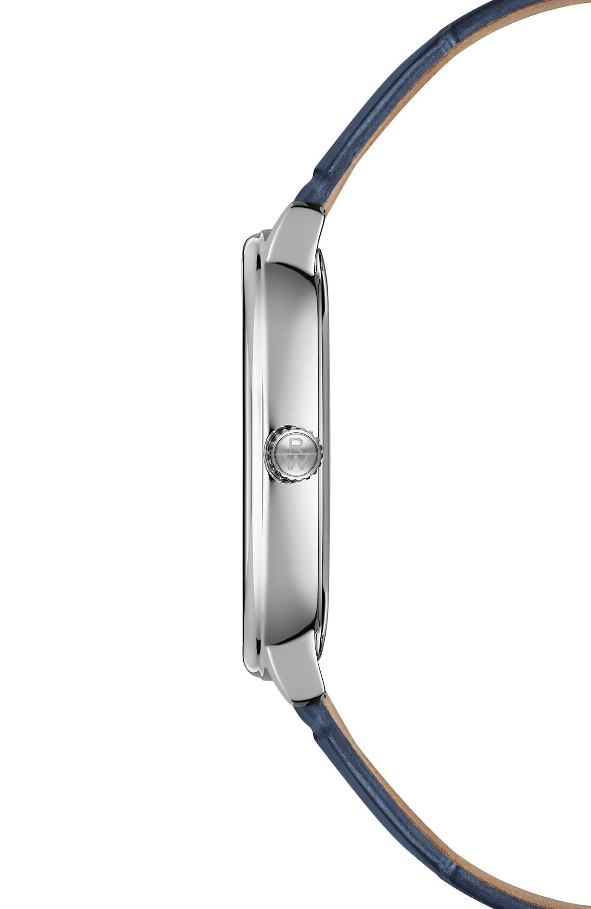 Raymond Weil simple Toccata Heritage Blue dial Mechanical Watch, 33 x 38 mm 2280-STC-50001