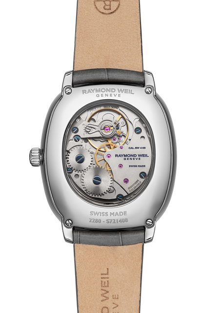 Raymond Weil simple Toccata Heritage Old Silver dial Mechanical Watch, 33 x 38 mm 2280-STC-64001