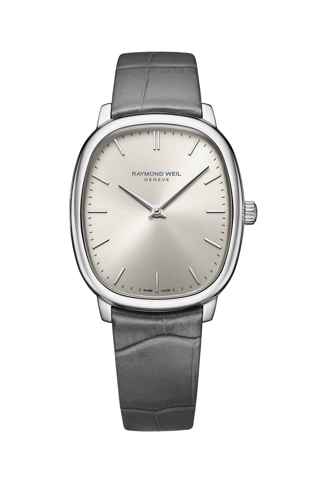 Raymond Weil simple Toccata Heritage Old Silver dial Mechanical Watch, 33 x 38 mm 2280-STC-64001