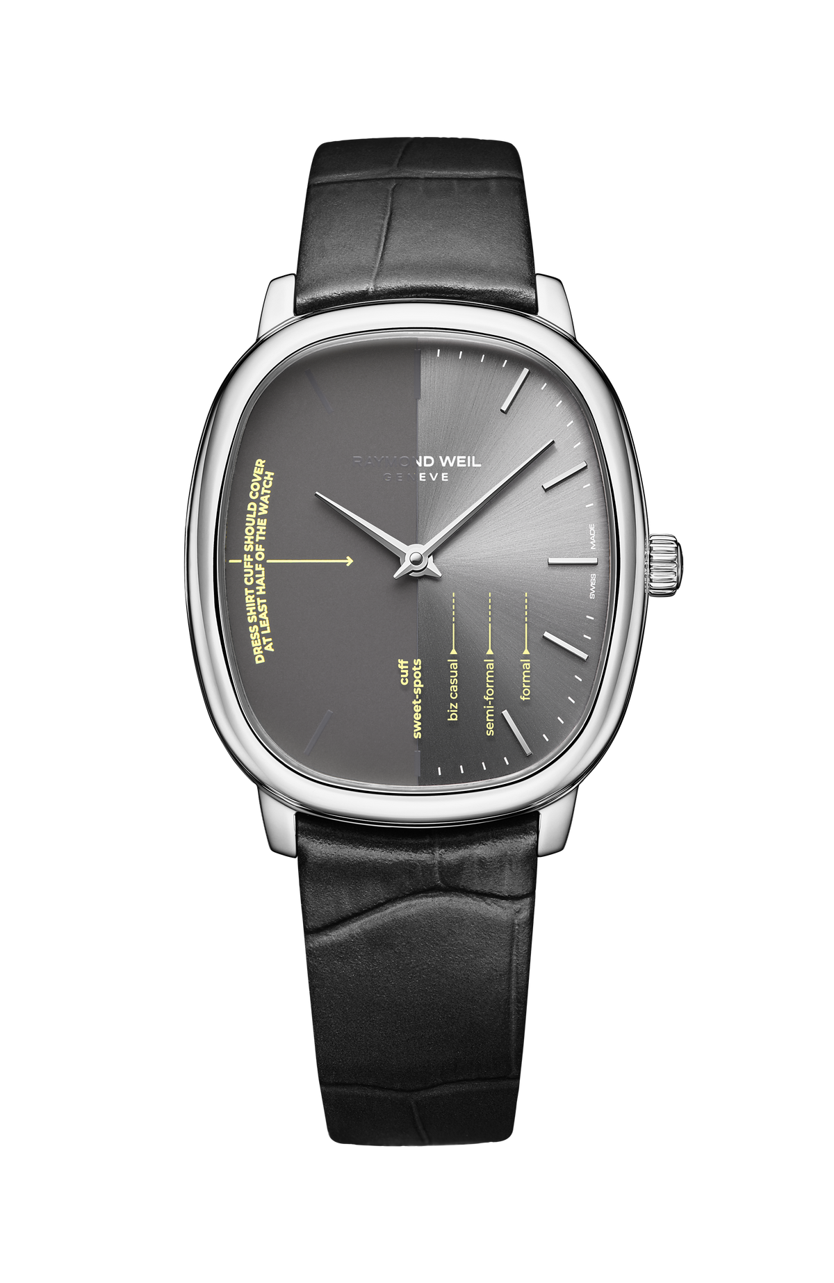 Raymond Weil simple Toccata Heritage x seconde/seconde/ Mechanical Watch, 33 x 38 mm 2280-STC-SEC01