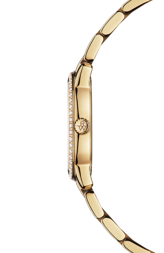 Raymond Weil simple Toccata Ladies Classic Gold 60 Diamond Steel Quartz Watch, 24 mm 5024-PS-97081