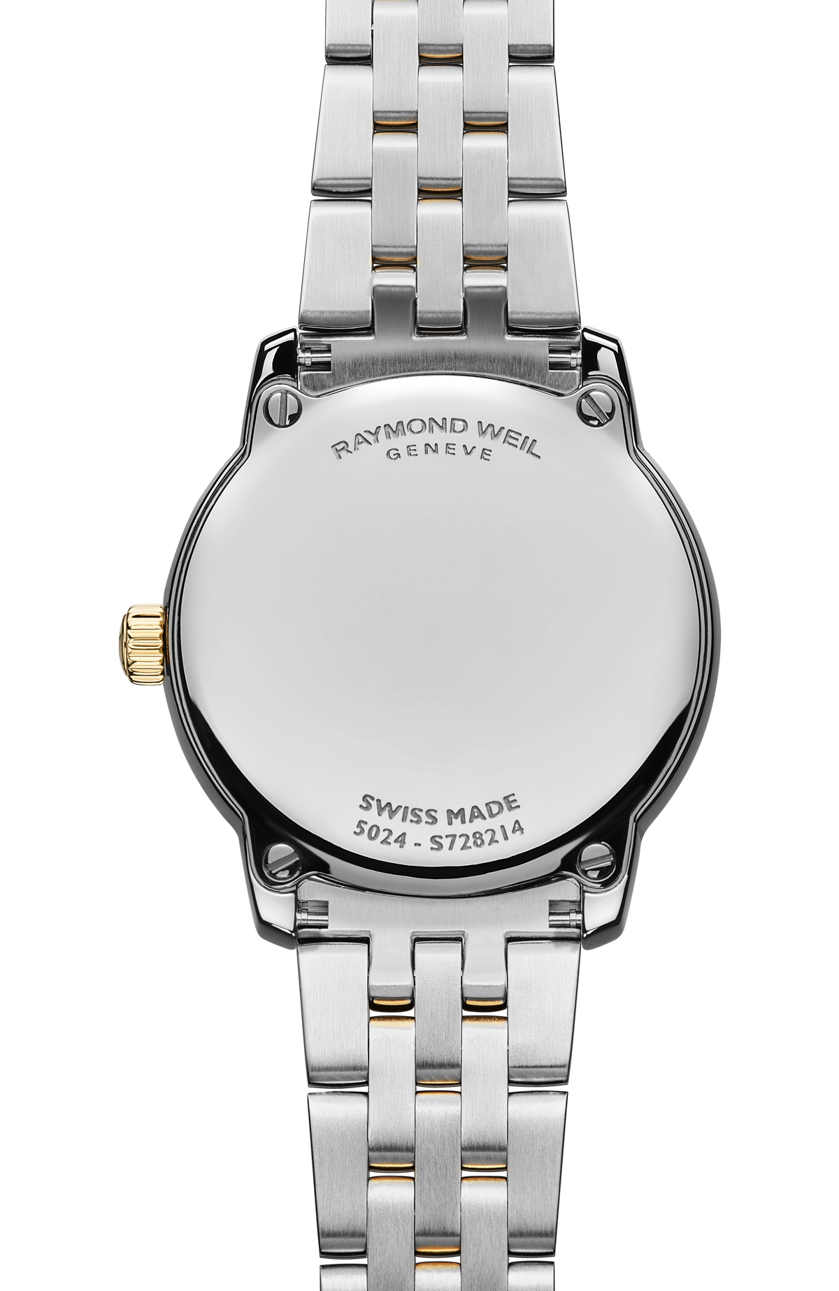 Raymond Weil simple Toccata Ladies Classic Two-tone Gold 60 Diamond Steel Quartz Watch, 24 mm 5024-SPS-97081