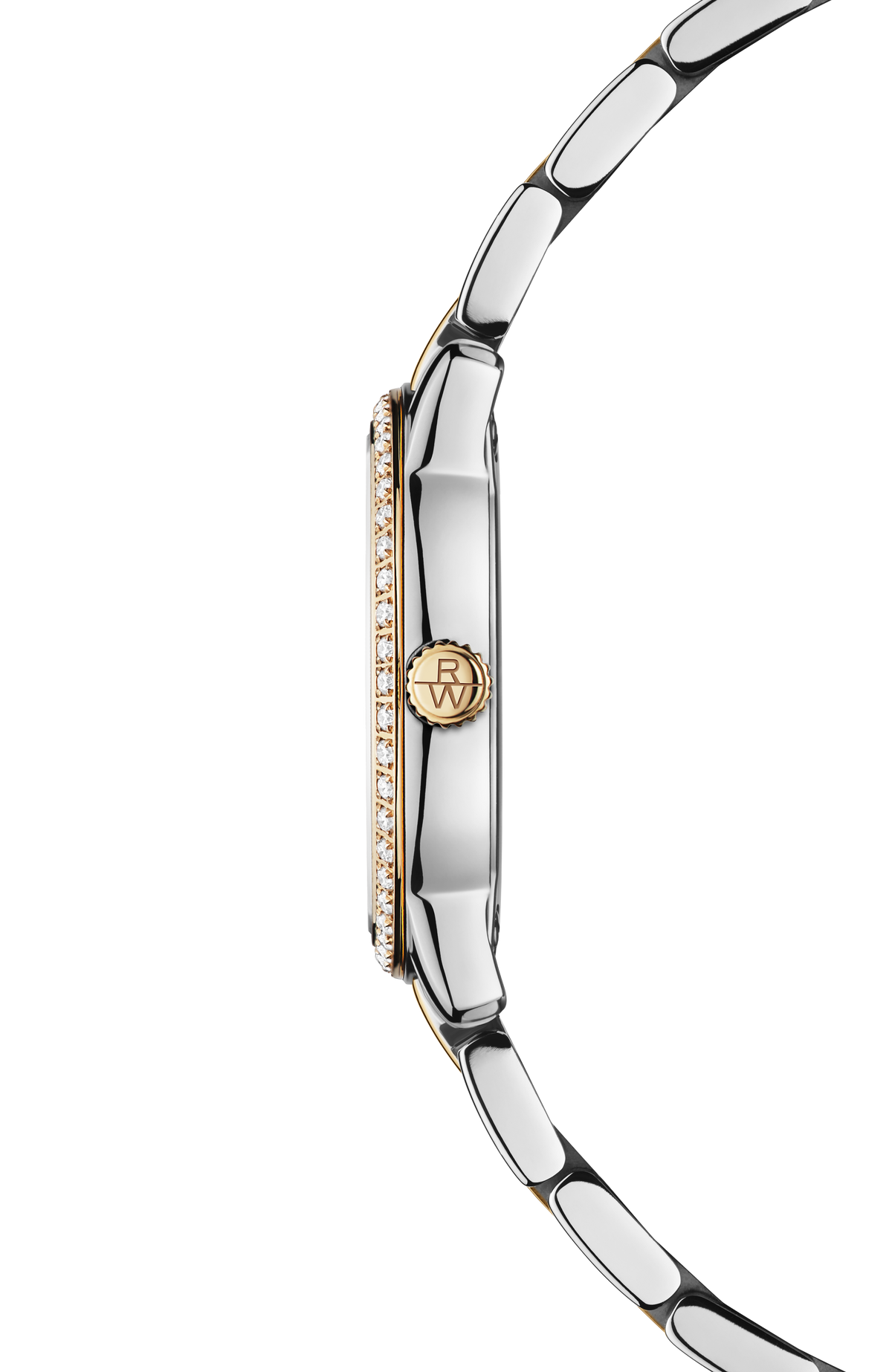 Raymond Weil simple Toccata Ladies Classic Two-tone Gold 60 Diamond Steel Quartz Watch, 24 mm 5024-SPS-97081