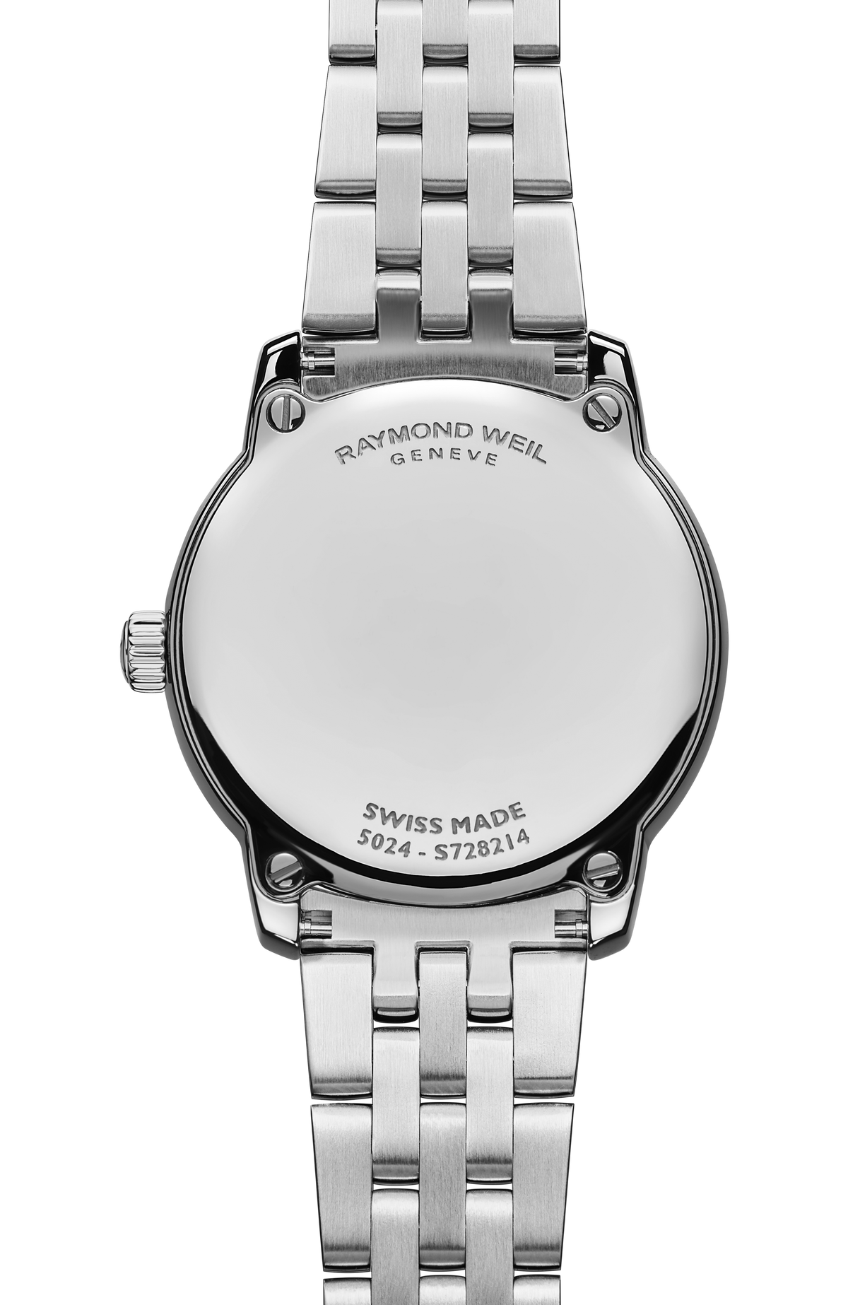Raymond Weil simple Toccata Ladies Classic Diamond Stainless Steel Old Silver Dial Quartz Watch, 24 mm 5024-STS-64001