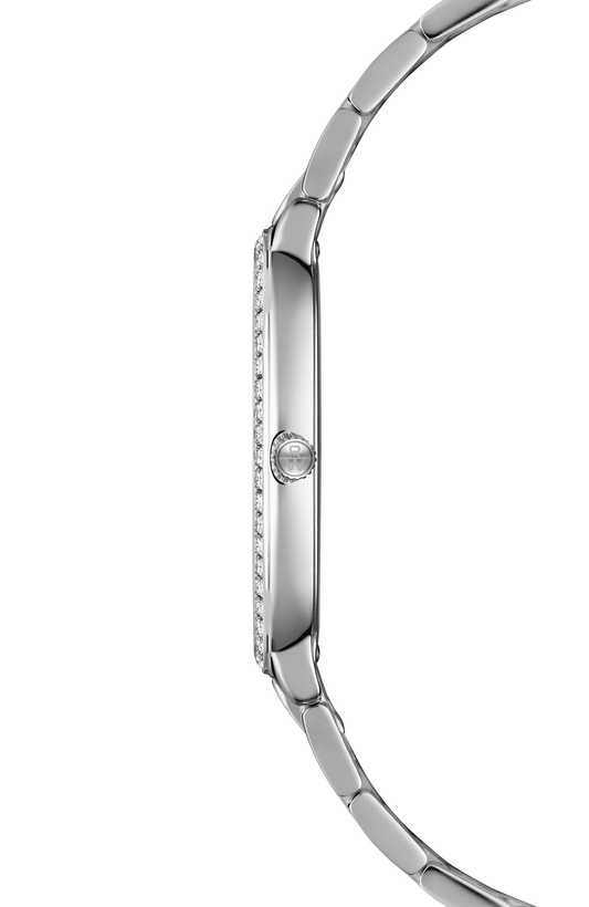 Raymond Weil simple Toccata Heritage Red Grape Dial Quartz Diamonds Bracelet Watch, 31 x 36 mm 5280-STS-45001