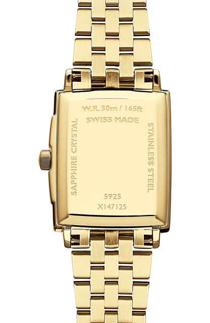 Raymond Weil simple Toccata Ladies Champagne Dial Diamonds Quartz Watch,22 x 28 mm 5925-PS-00100