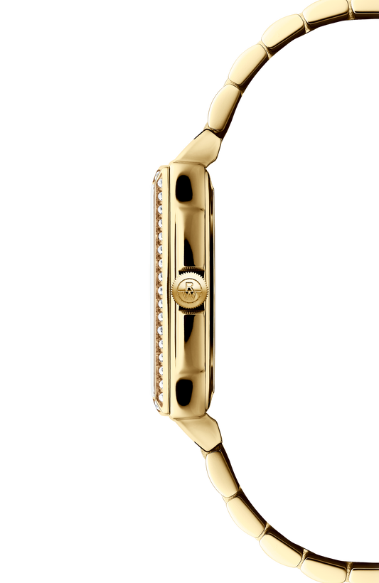 Raymond Weil simple Toccata Ladies Champagne Dial Diamonds Quartz Watch,22 x 28 mm 5925-PS-00100