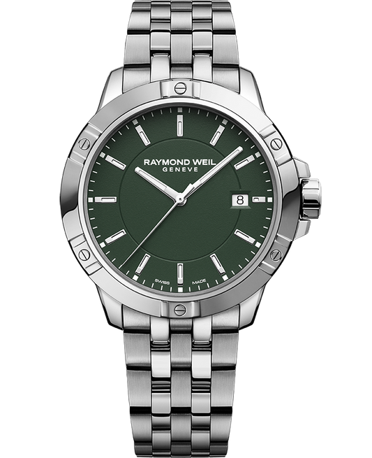 Tango Men's Quartz Green Dial Bracelet Watch, 41mm