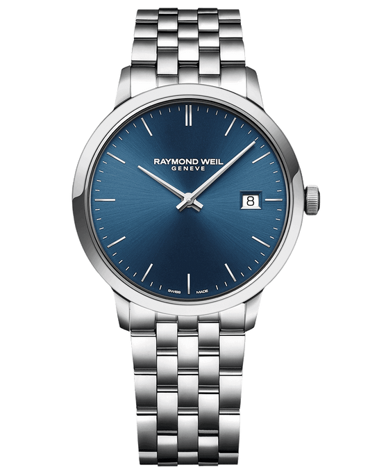 Toccata Men's Quartz Blue Dial Bracelet Watch, 39mm