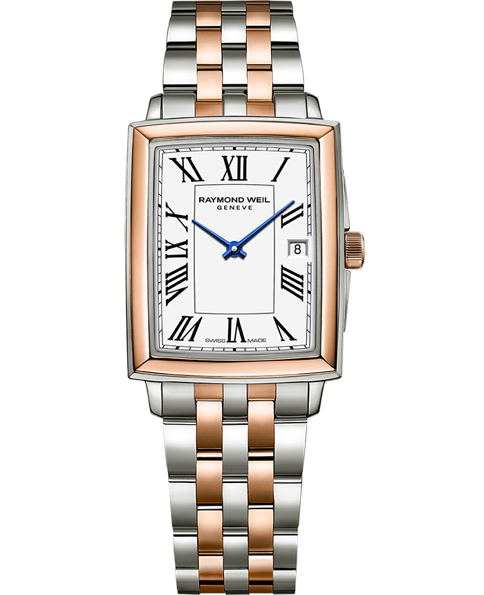 Toccata Ladies Quartz Rose Gold Two-Tone Bracelet Watch, 22.6 x 28.1mm