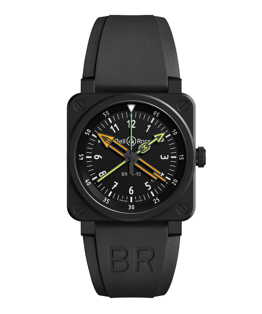 Bell & Ross Montre BR-03 radiocompass BR0392-RCO-CE/SRB