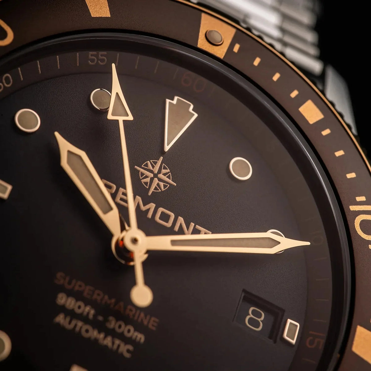 Bremont Watches | Mens | Supermarine Supermarine 300M Date, Bi-Colour SM40-DT-BI-BR-B