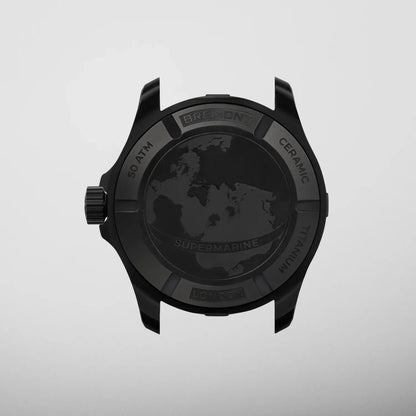Bremont Watches | Mens | Supermarine Supermarine Full Ceramic, Tactical Black SM43-DT-BKCER-BK-N-S