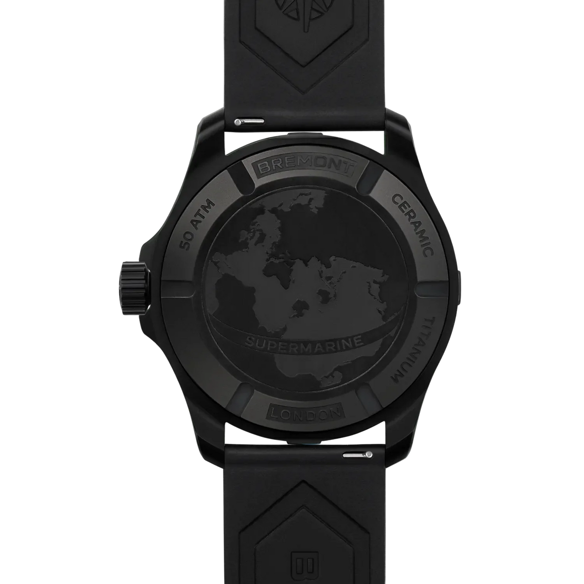 Bremont Watches | Mens | Supermarine Supermarine Full Ceramic, Tactical Black SM43-DT-BKCER-BK-R-S
