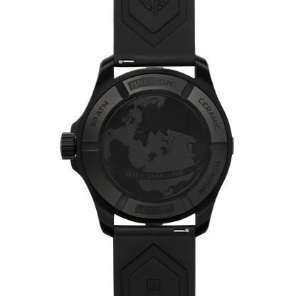 Bremont Watches | Mens | Supermarine Supermarine Full Ceramic, Tactical Black SM43-DT-BKCER-BK-R-S