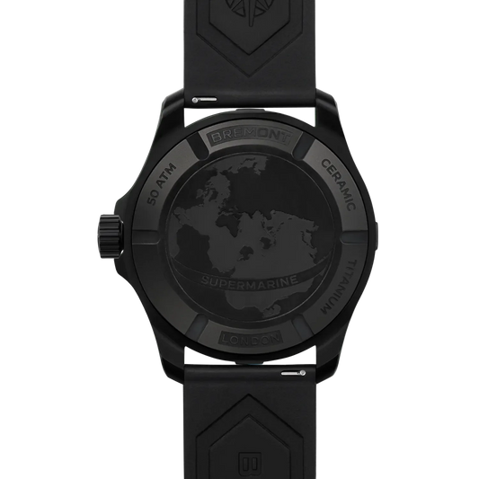 Bremont Watches | Mens | Supermarine Supermarine Full Ceramic, Tactical Black SM43-DT-BKCER-BK-R-S