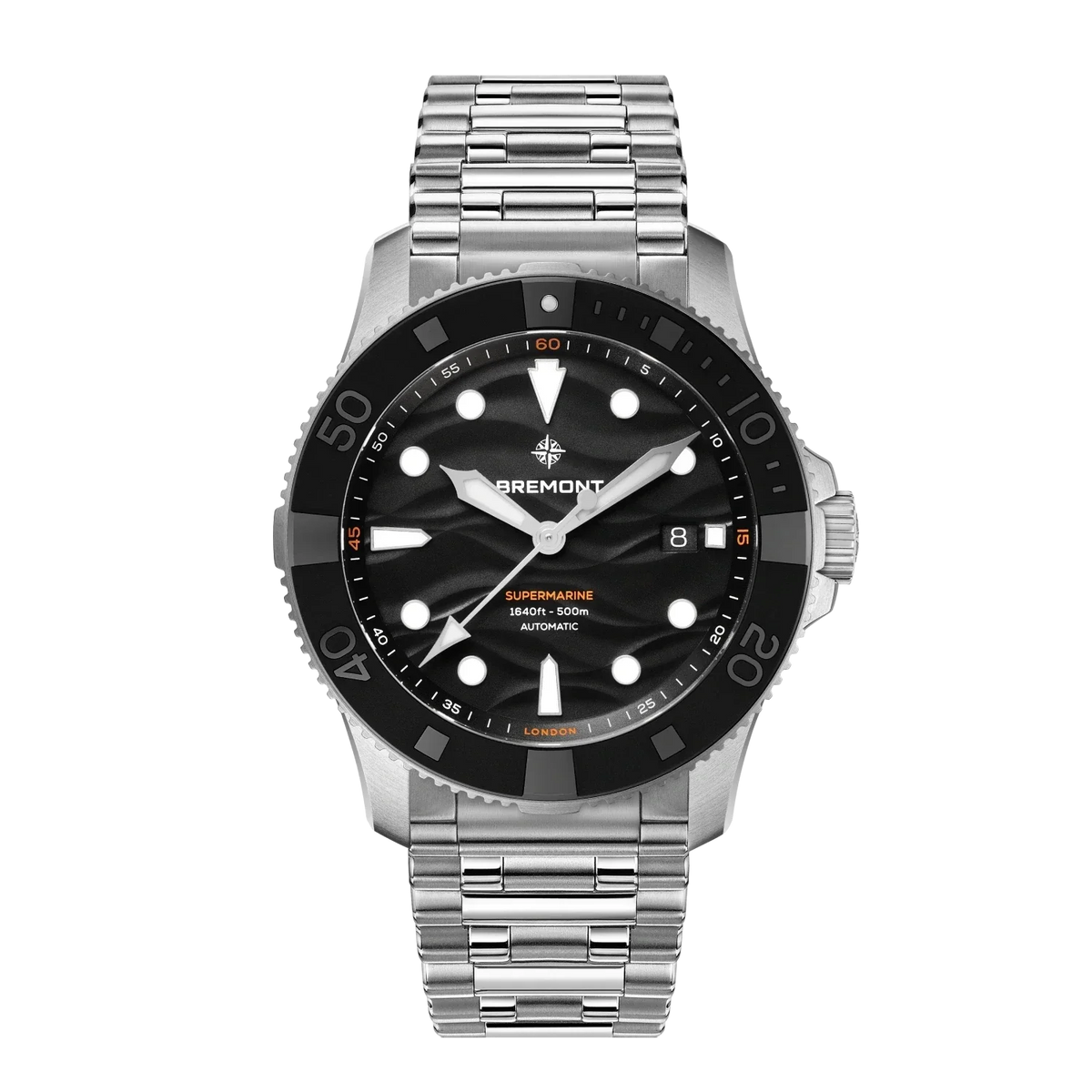 Bremont Watches | Mens | Supermarine Supermarine 500m SM43-DT-SS-BK-B