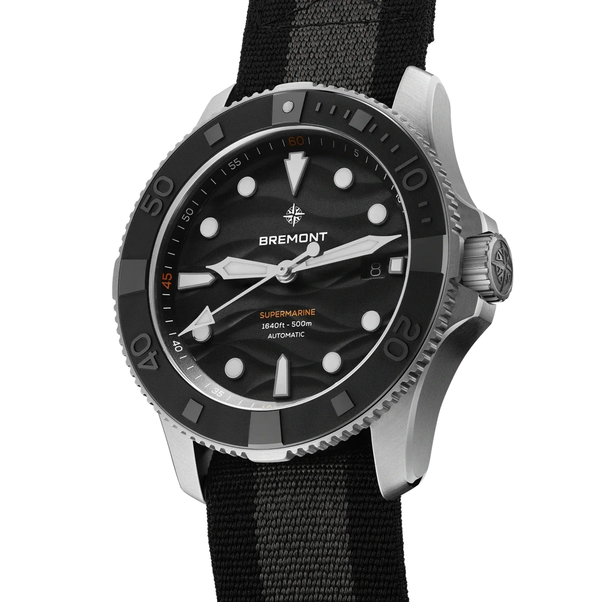 Bremont Watches | Mens | Supermarine Supermarine 500m SM43-DT-SS-BK-N-S