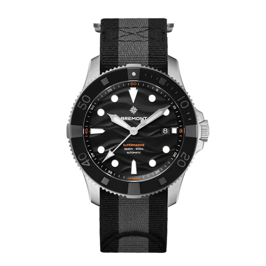Bremont Watches | Mens | Supermarine Supermarine 500m SM43-DT-SS-BK-N-S