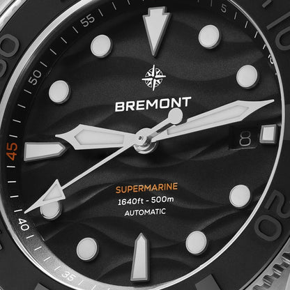 Bremont Watches | Mens | Supermarine Supermarine 500m SM43-DT-SS-BK-R-S
