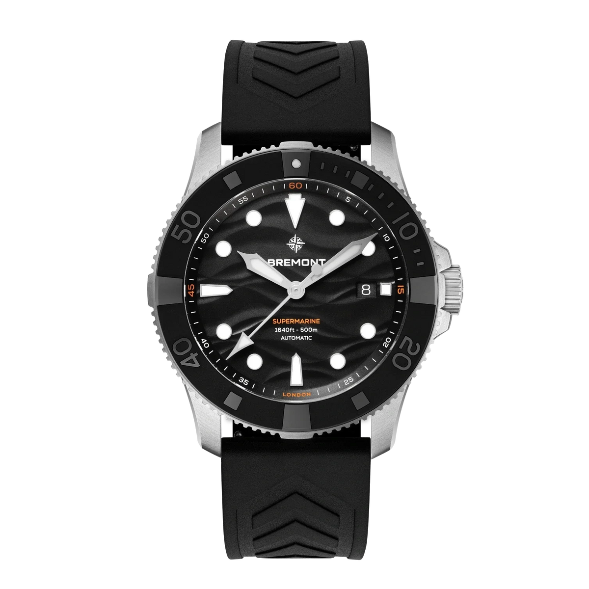 Bremont Watches | Mens | Supermarine Supermarine 500m SM43-DT-SS-BK-R-S