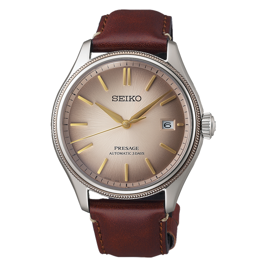Seiko Presage Classic Series Upcycled Leather Strap Limited Edition SPB529J1
