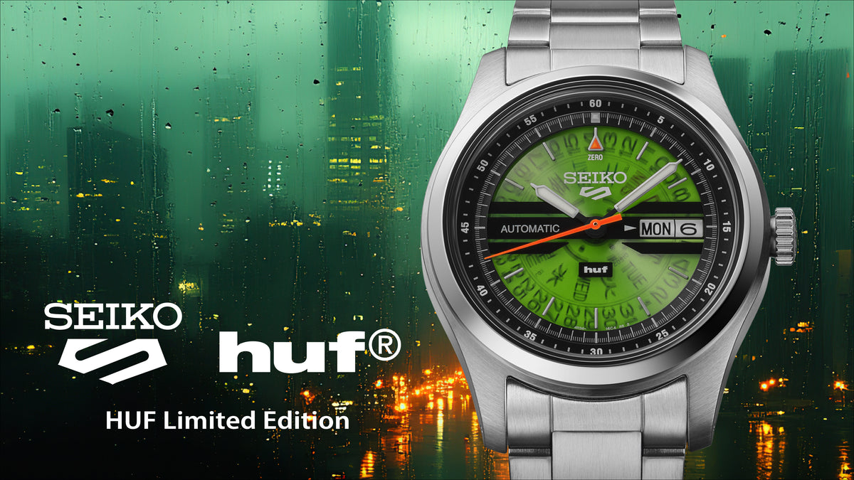 Seiko 5 Field series HUF Limited Edition SRPM09