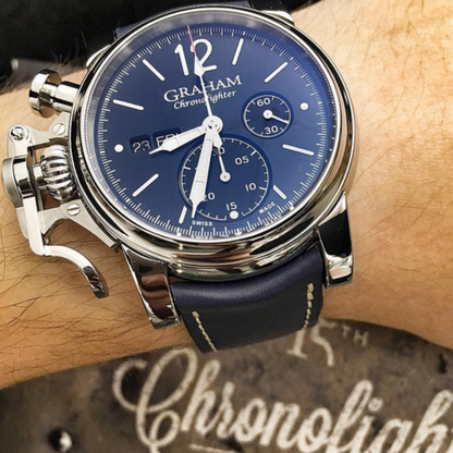 Graham CHRONOFIGHTER VINTAGE (BLUE) 2CVAS.U01A