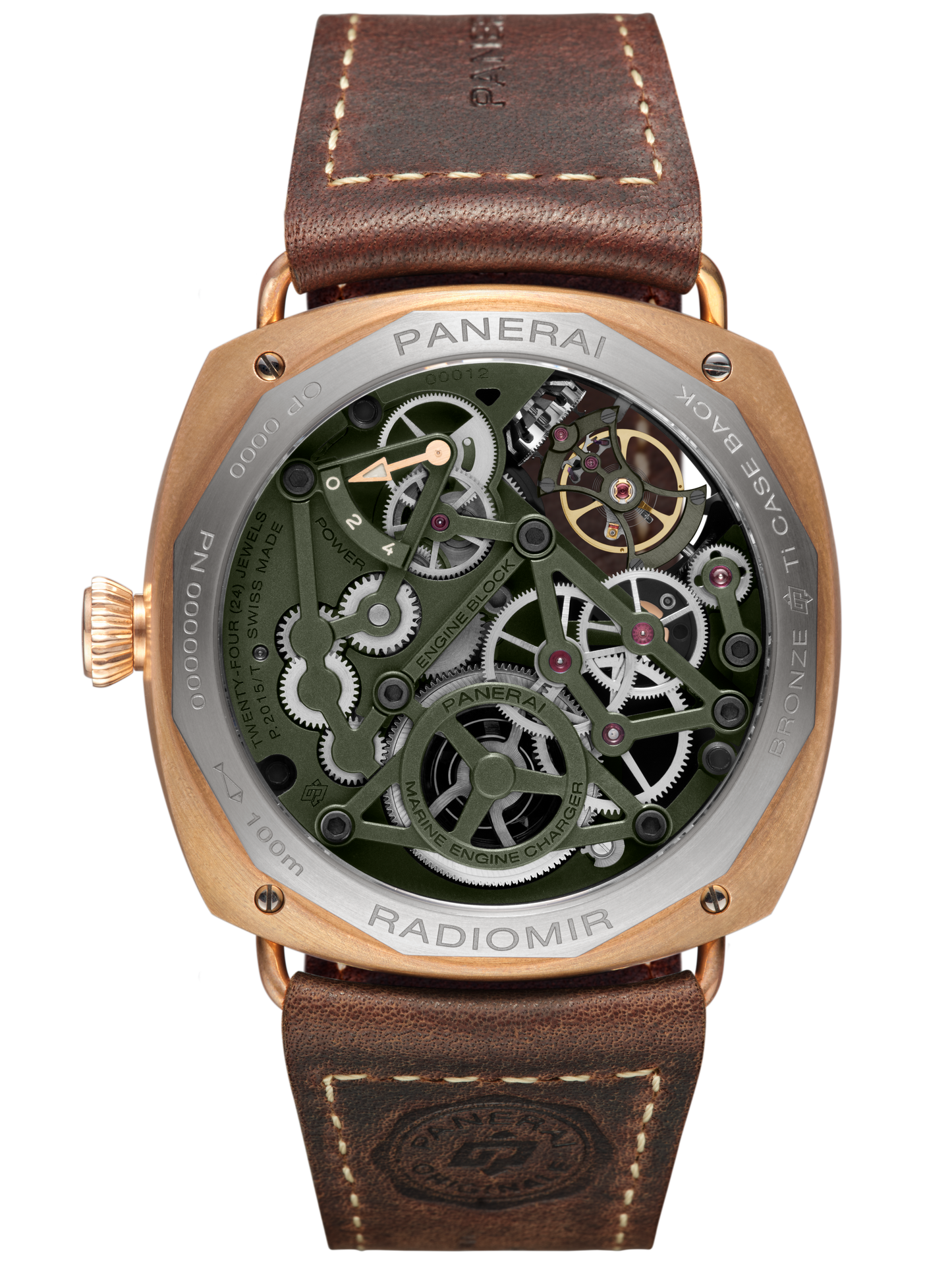 Radiomir Tourbillon GMT Bronzo 45 mm