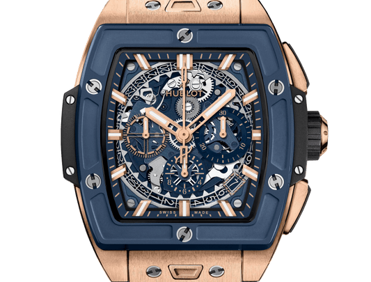 Hublot Spirit of Big Bang King Gold Blue Ceramic 42 mm 642.OL.7180.RX