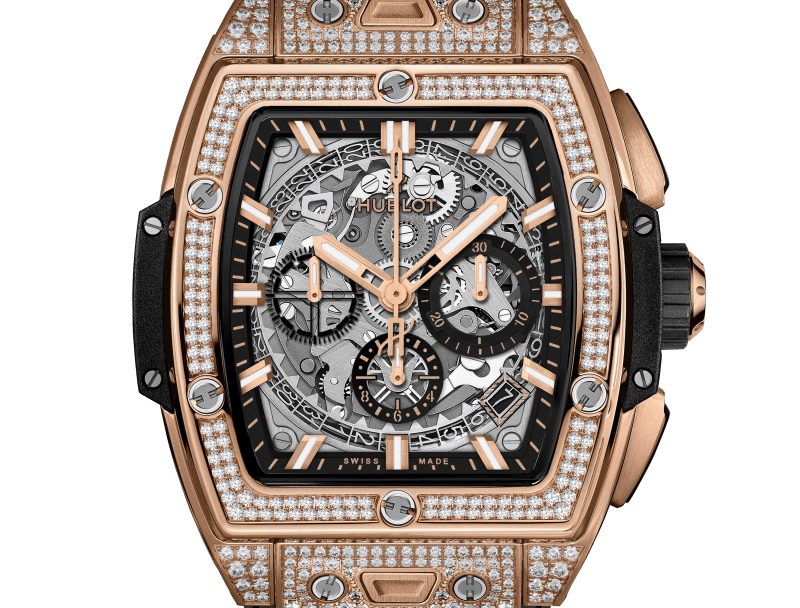 Hublot Spirit of Big Bang King Gold Pavé 42 mm 642.OX.0180.RX.1704