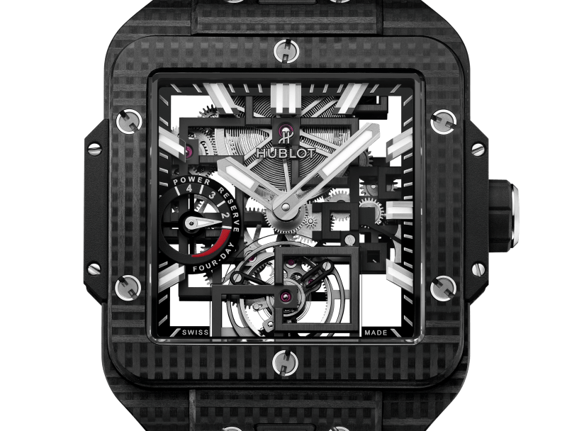Hublot Square Bang Tourbillon 4-Day power Reserve 3D Carbon 42 mm 805.QD.0170.RX