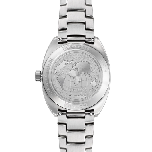 Bremont Watches | Mens | Terra Nova Terra Nova 35mm Jumping Hour Bracelet TN35-JH-SS-CC-B