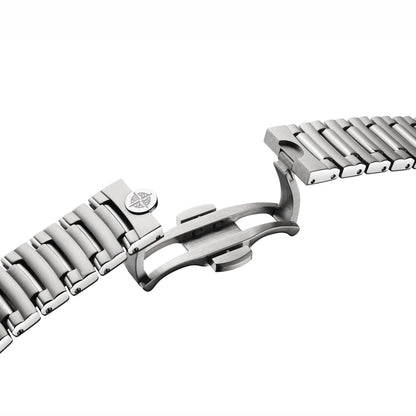 Bremont Watches | Mens | Terra Nova Terra Nova 35mm Jumping Hour Bracelet TN35-JH-SS-CC-B