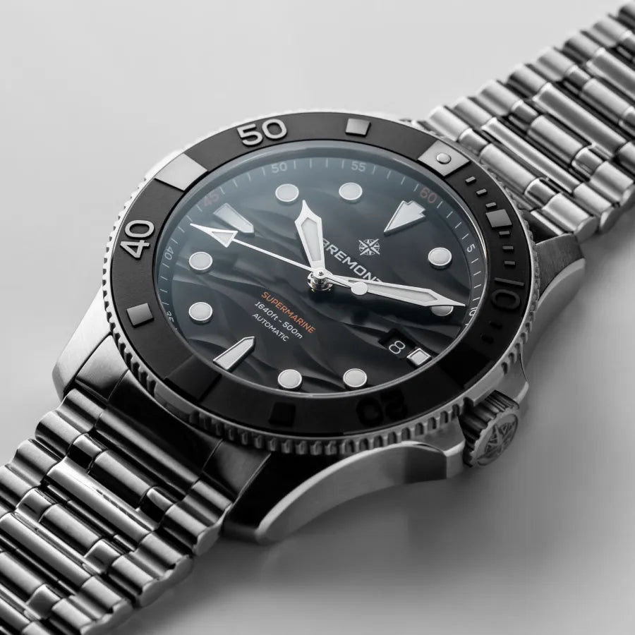 Bremont Watches | Mens | Supermarine Supermarine 500m SM43-DT-SS-BK-B