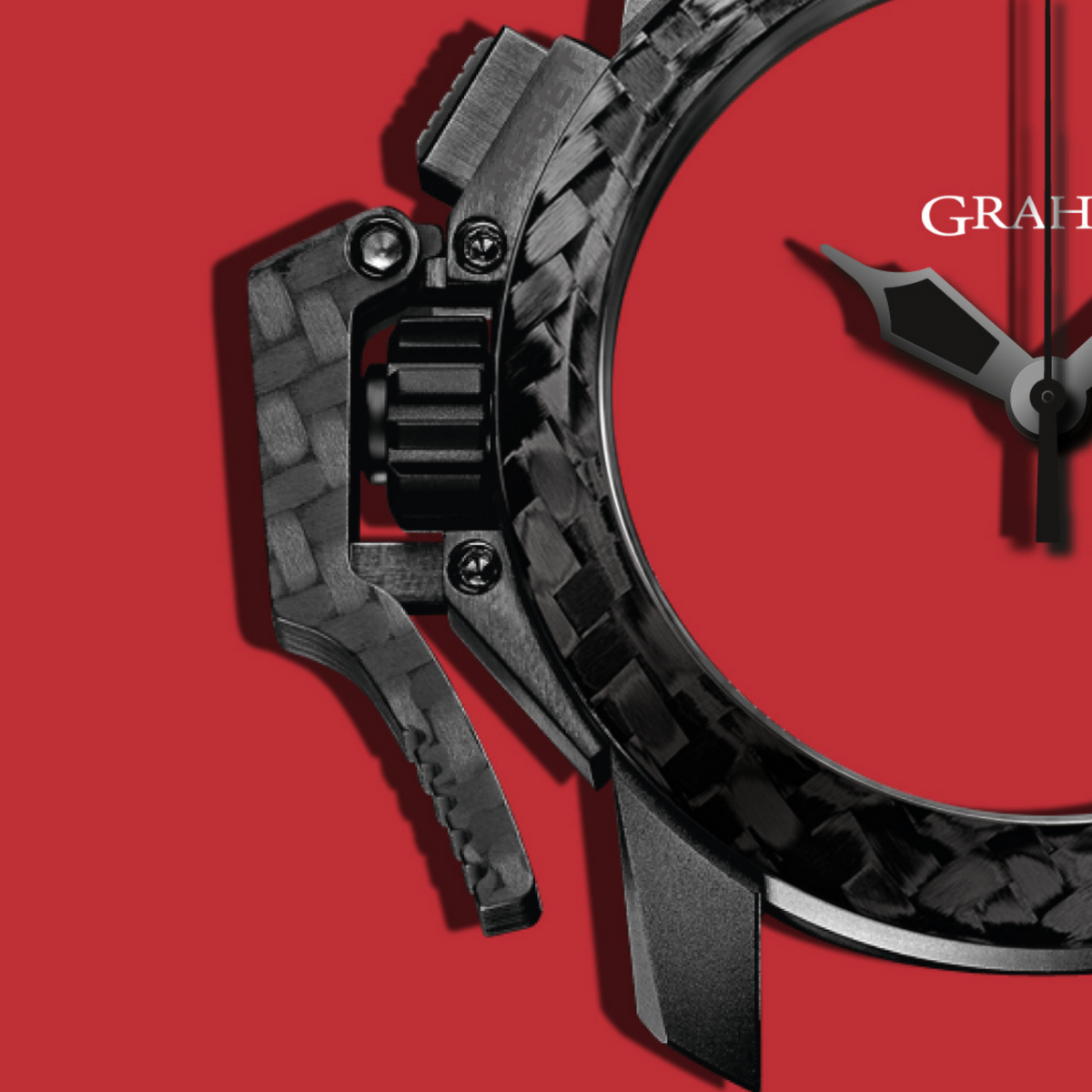 Graham CHRONOFIGHTER SUPERLIGHT CARBON (RED) 2CCBK.B11A