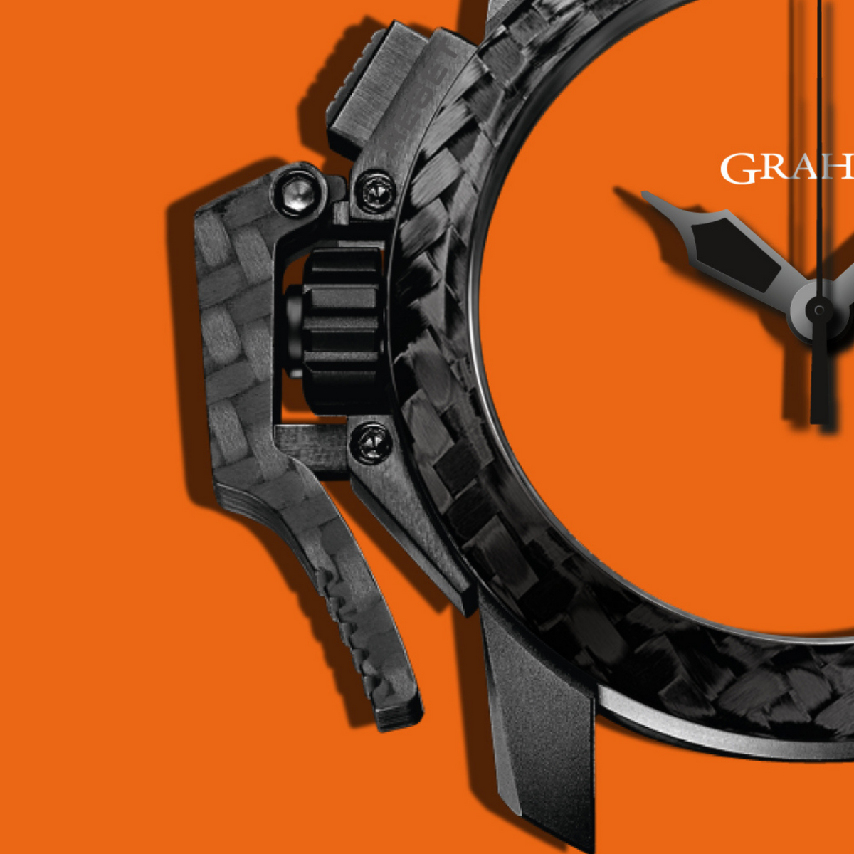Graham CHRONOFIGHTER SUPERLIGHT CARBON (ORANGE) 2CCBK.O01A