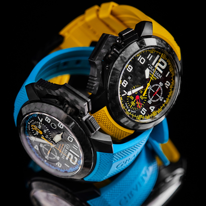 Graham CHRONOFIGHTER SUPERLIGHT CARBON (BLUE) 2CCBK.B30A